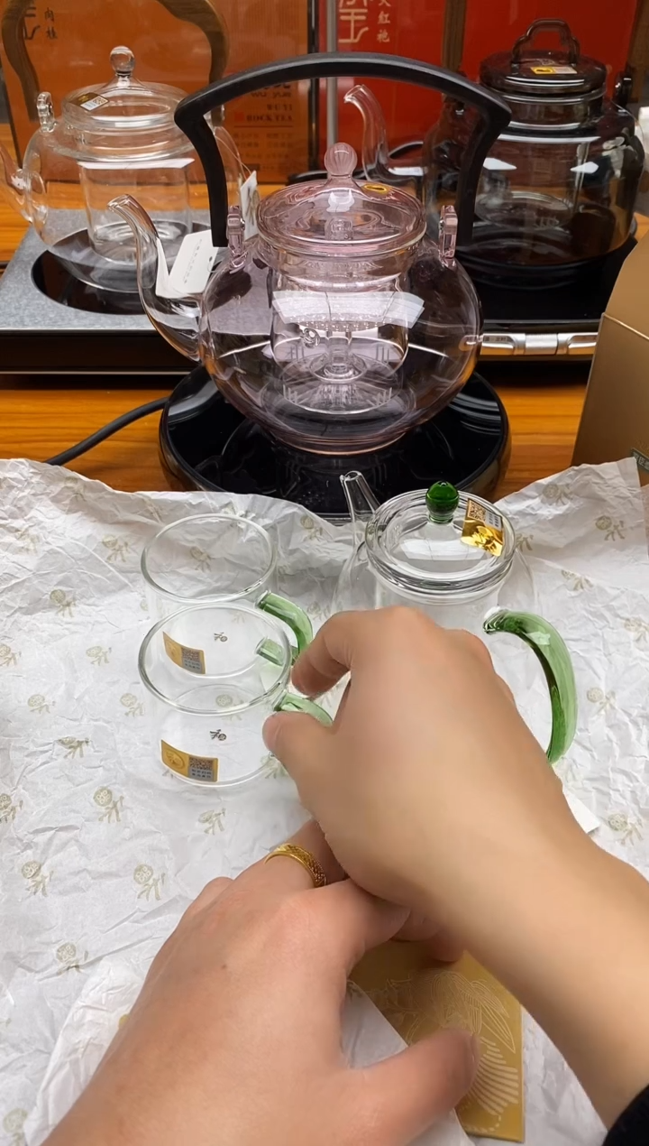 【闪购商品】禾器/宴臣壶内胆款湖绿+清禾杯湖绿