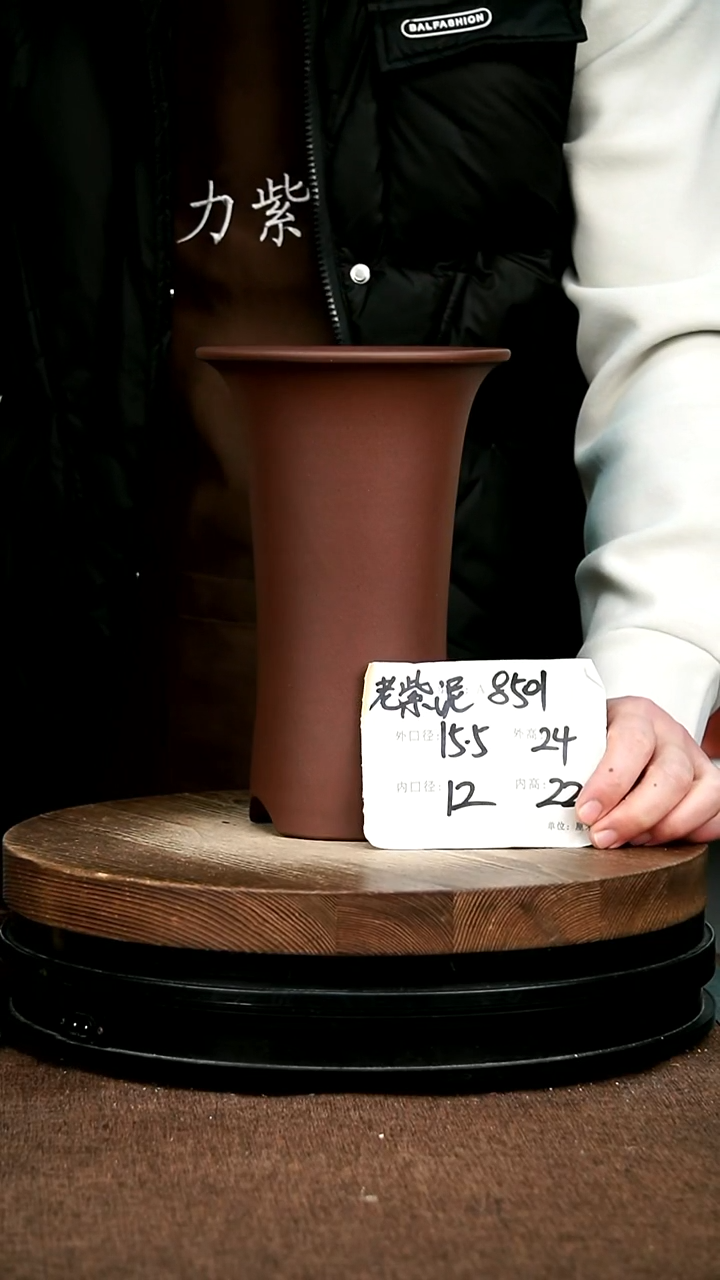 紫砂花盆花卉园艺8501