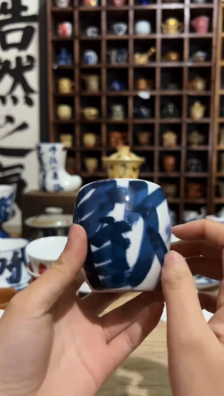 【闪购商品】观云听雨原创手绘茶具
