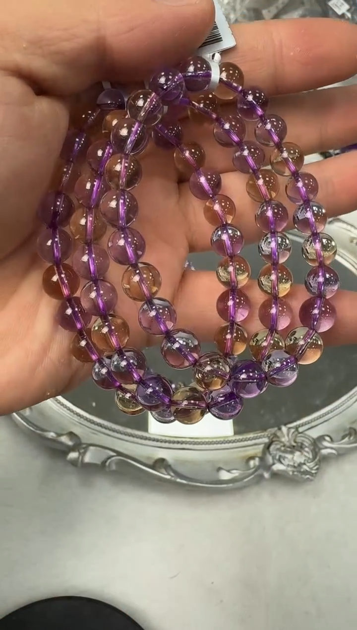 【闪购商品】水晶手链未镶嵌GD4413约8mm多样性发一件