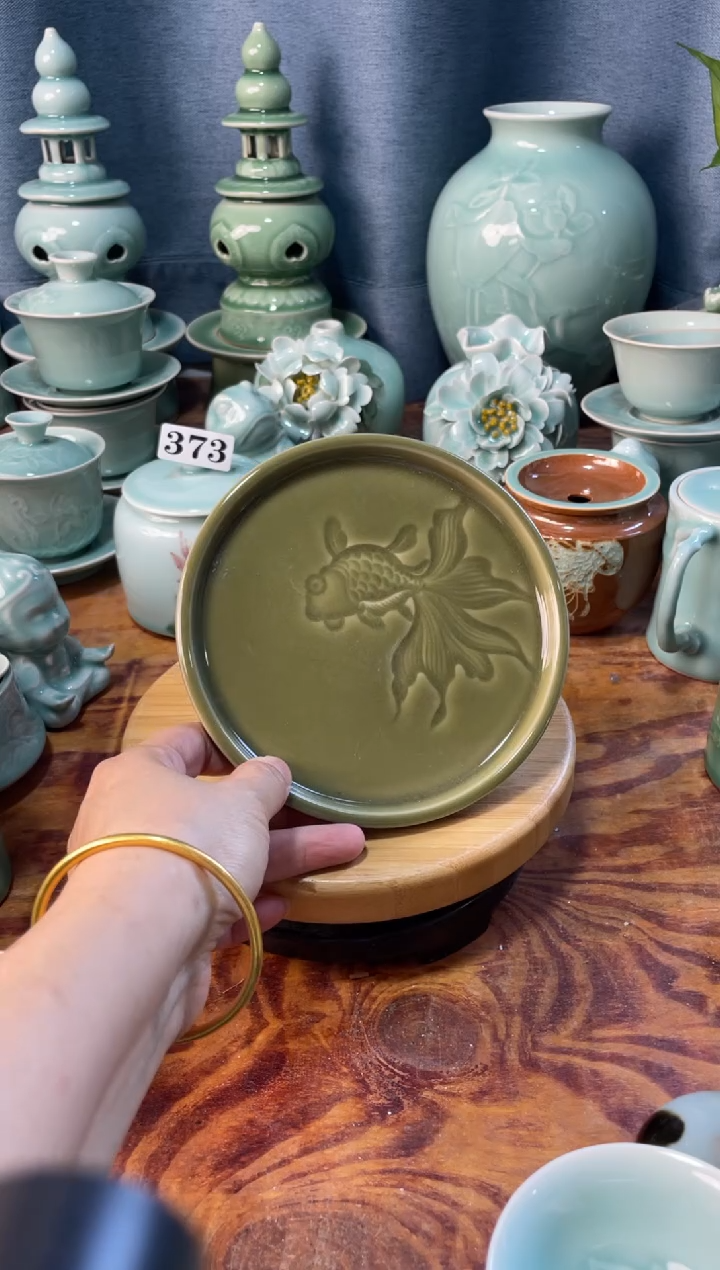 微瑕特价青瓷 慧语瓷坊