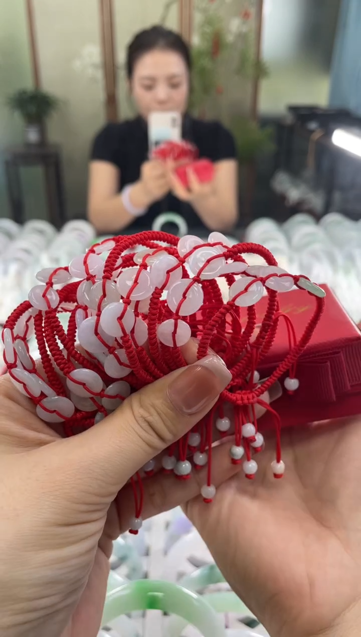 未镶嵌手绳翡翠多样性发货发一件