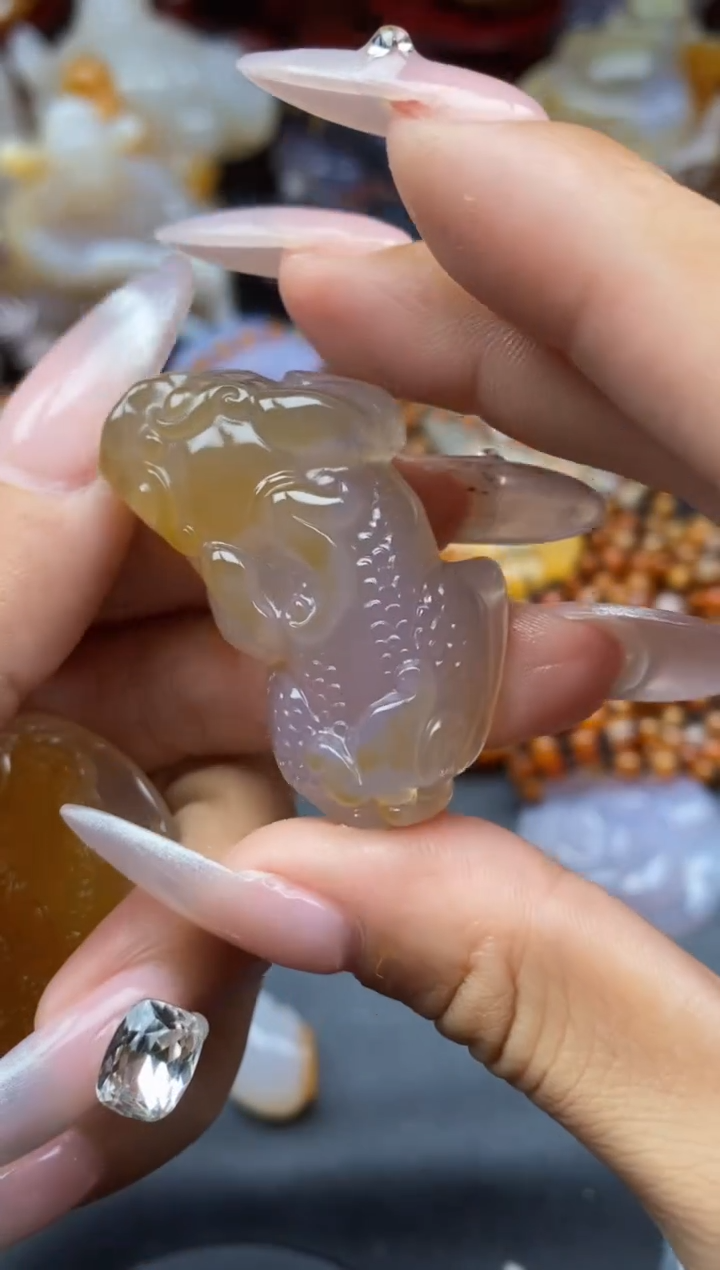 【闪购商品】玛瑙/玉髓颈饰未镶嵌ll