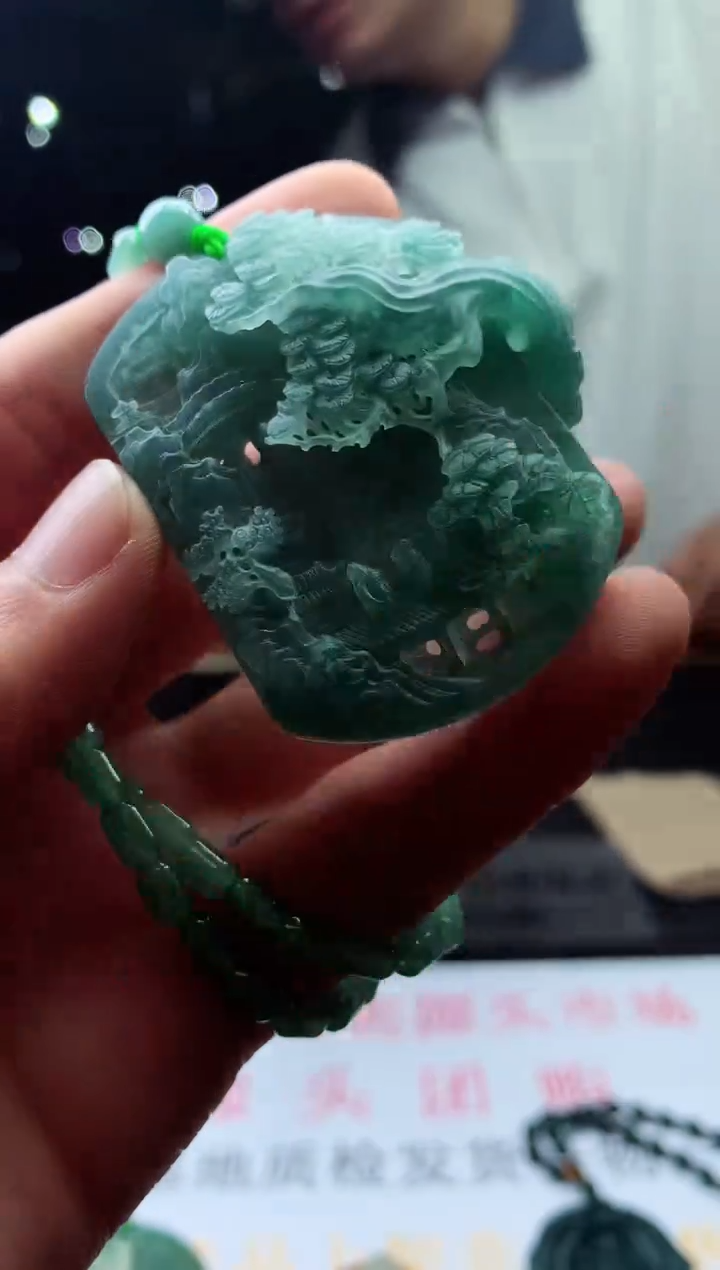 未镶嵌定制翡翠天然A货翡翠拍一发一