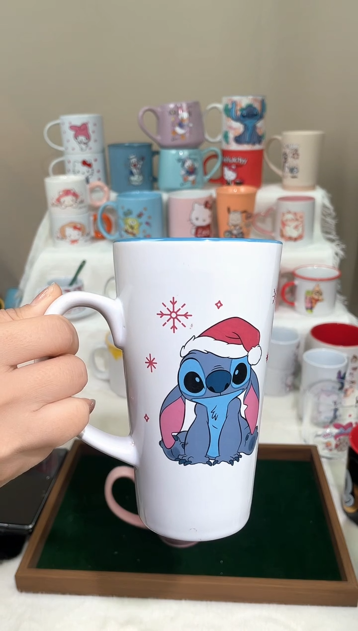 【闪购商品】陶瓷无盖款卡通陶瓷马克杯