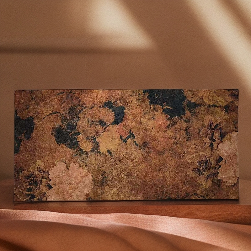 【栗子严选】棱织席方大长方茶席大号（花影） th62