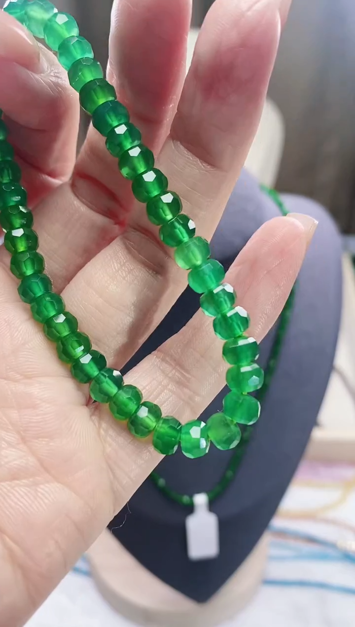 【闪购商品】祖母绿手链未镶嵌诗颜甄选珠宝SYZB40