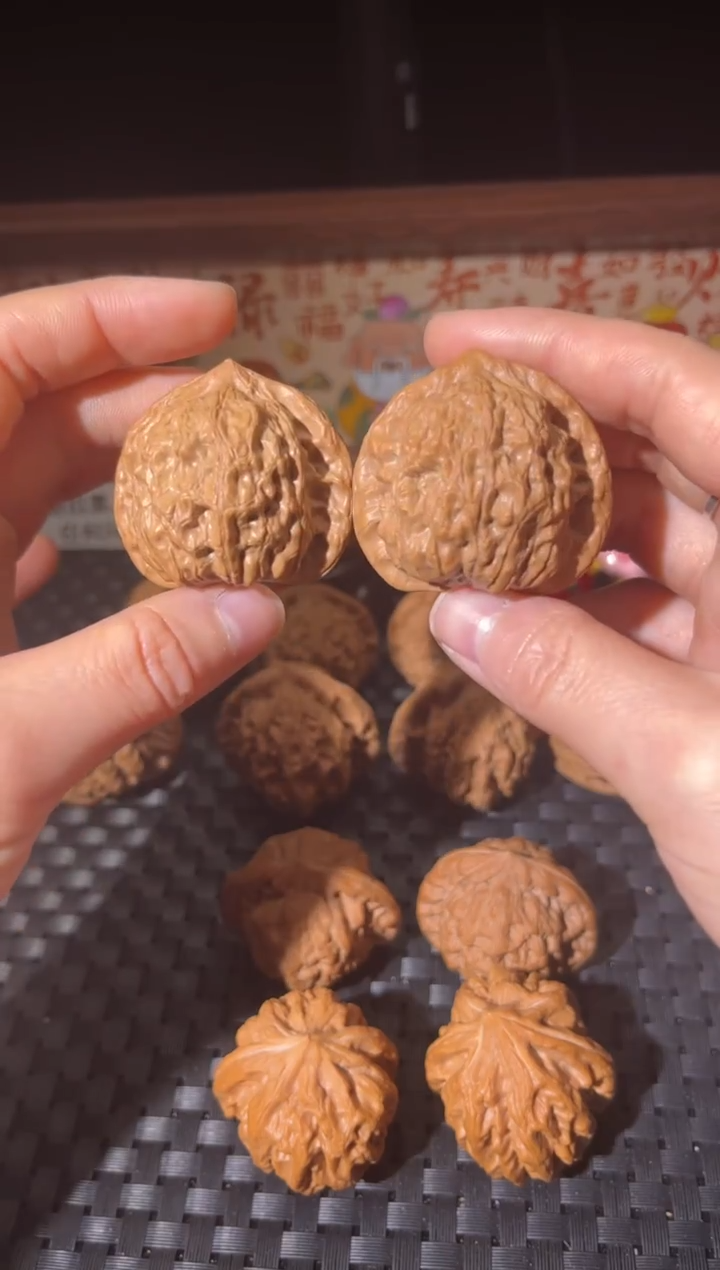 把件文玩核桃公子帽40