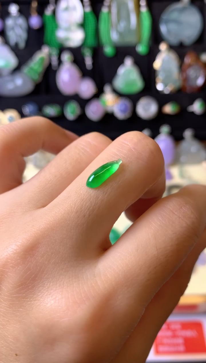 【闪购商品】定制翡翠未镶嵌1裸玉（客户意向镶嵌）