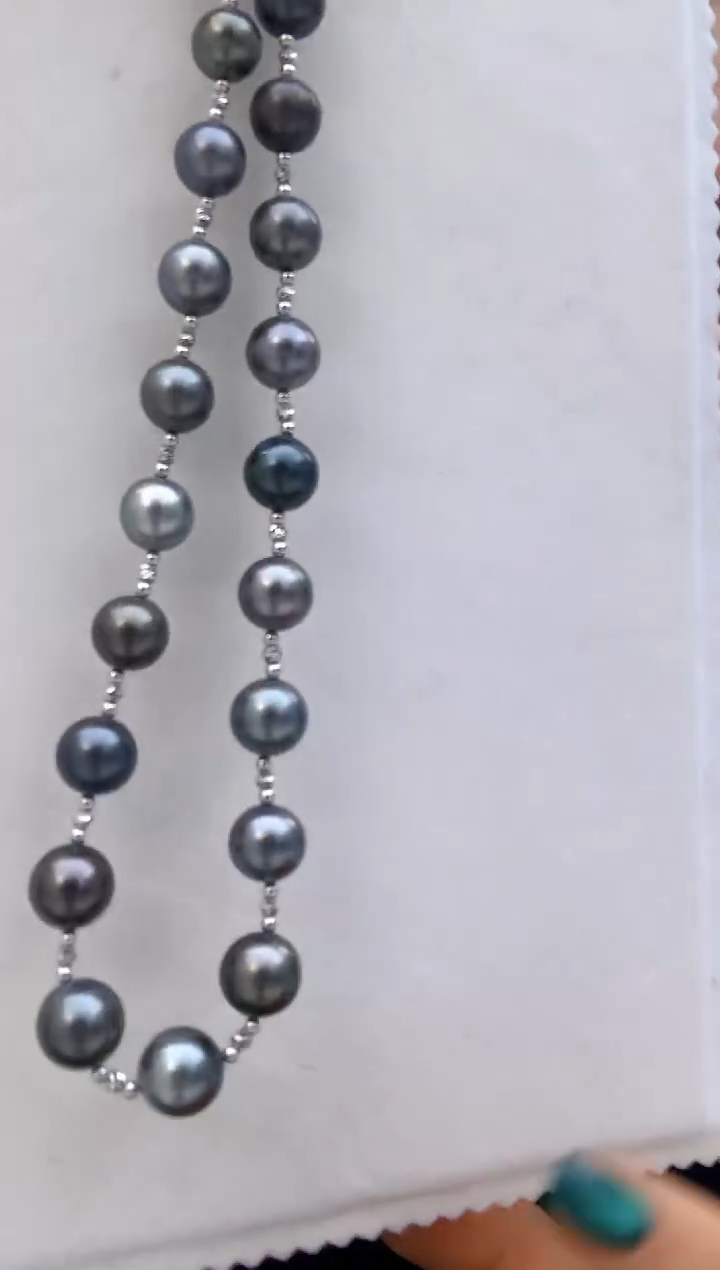 【闪购商品】海水珍珠项链18K金镶嵌176