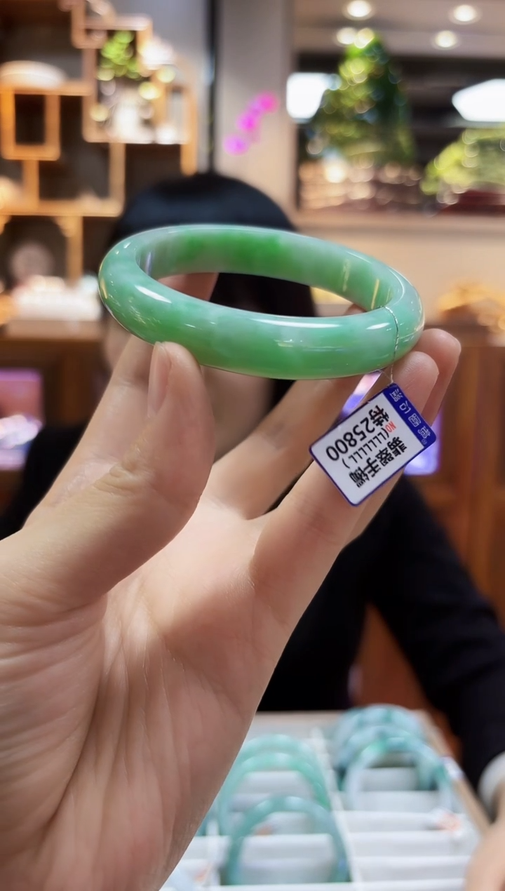 【闪购商品】翡翠颈饰未镶嵌手镯58.9