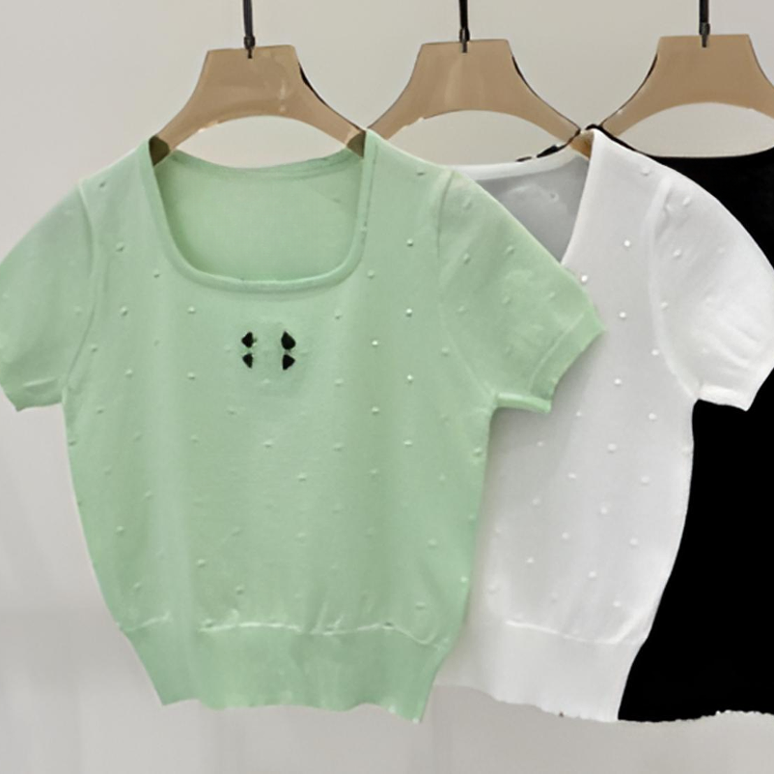 2025ff女士短袖休闲春夏潮牌设计师款潮牌女装#6271