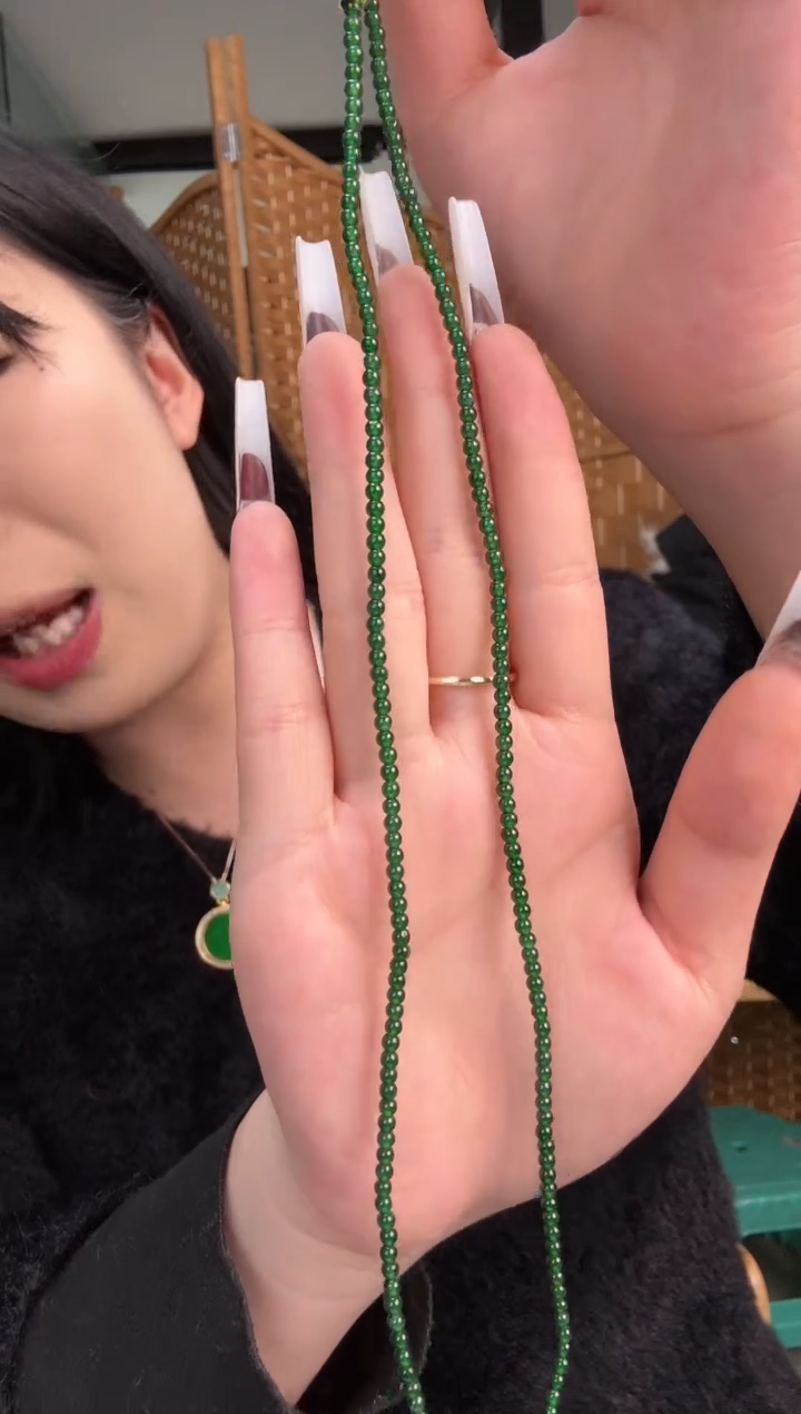 【闪购商品】翡翠颈饰未镶嵌珠串