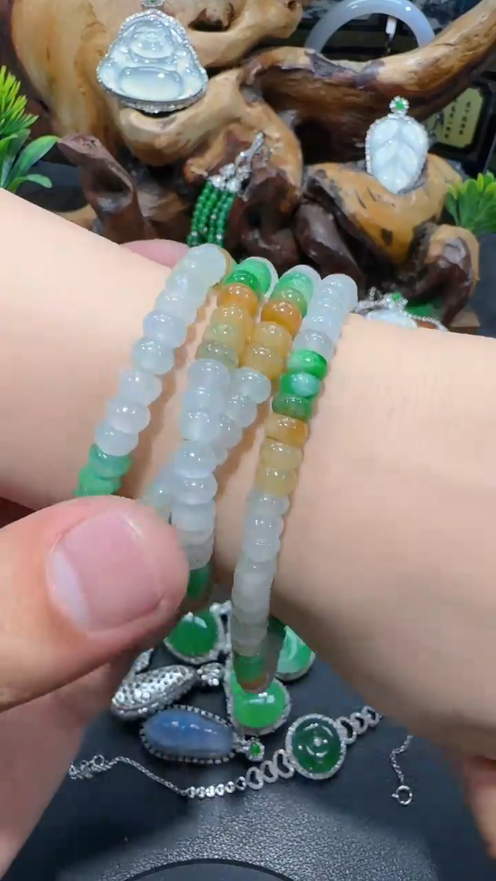 【闪购商品】翡翠项链未镶嵌珠链