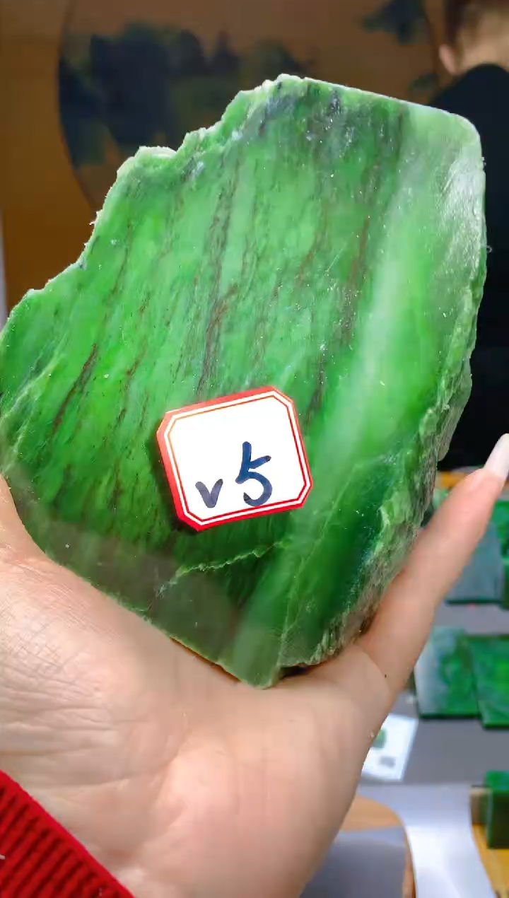 【闪购商品】和田玉（碧玉）珠宝半成品未镶嵌1