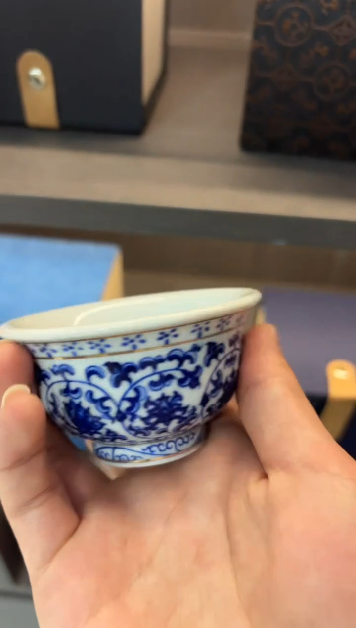 【闪购商品】景德镇纯手工手绘主人杯（无礼盒）