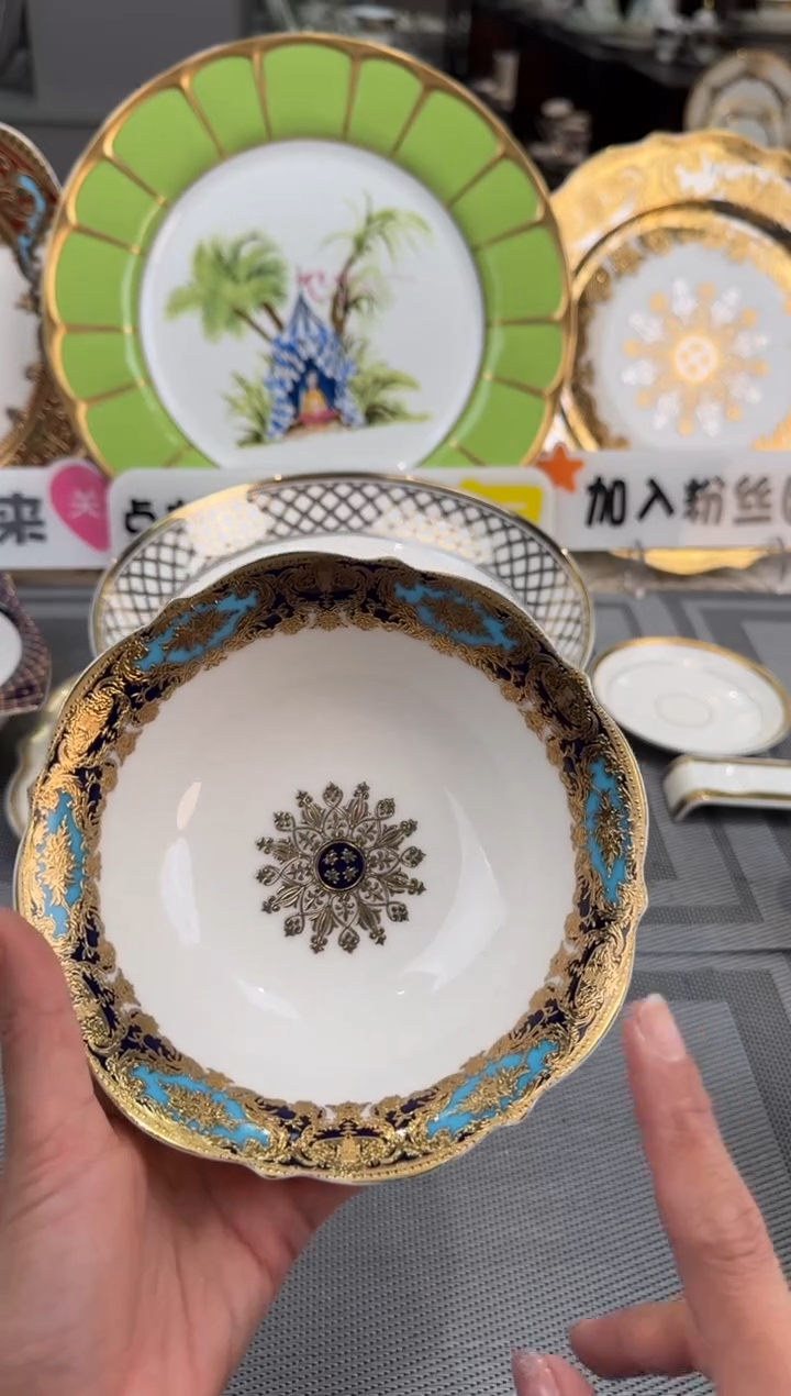 【闪购商品】瓷片6英寸水果碗福利款