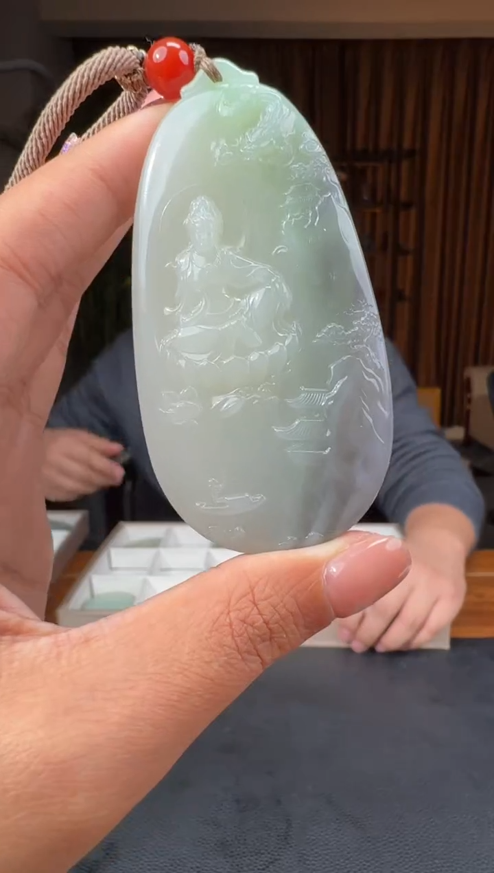 【闪购商品】和田玉162未镶嵌3.5理恒多样性拍一发一