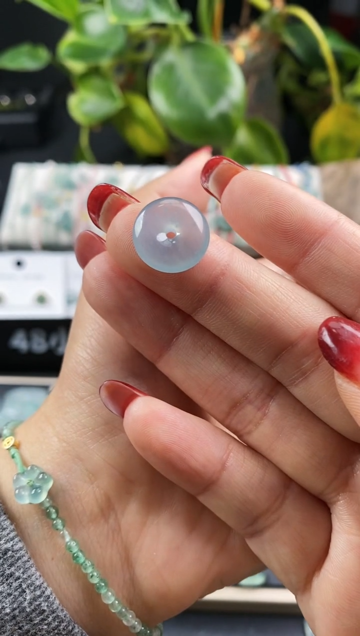 【闪购商品】翡翠裸石翡翠平安扣