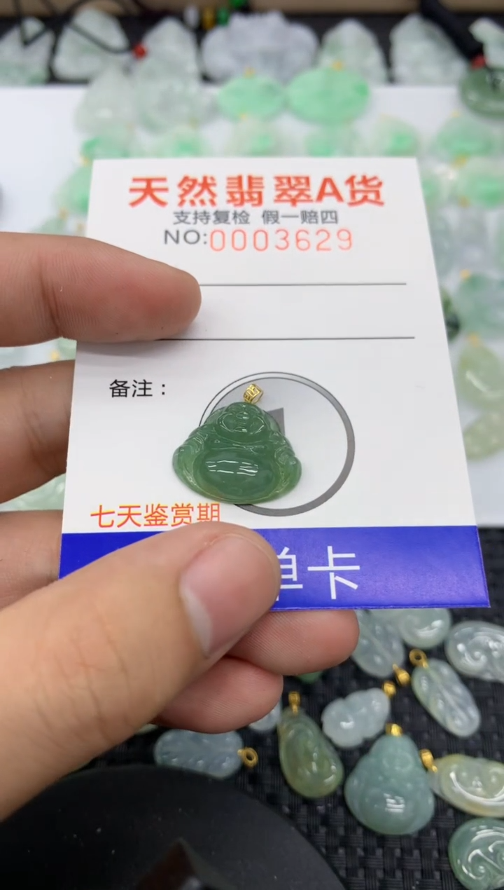 【闪购商品】翡翠颈饰18K金镶嵌11111111111