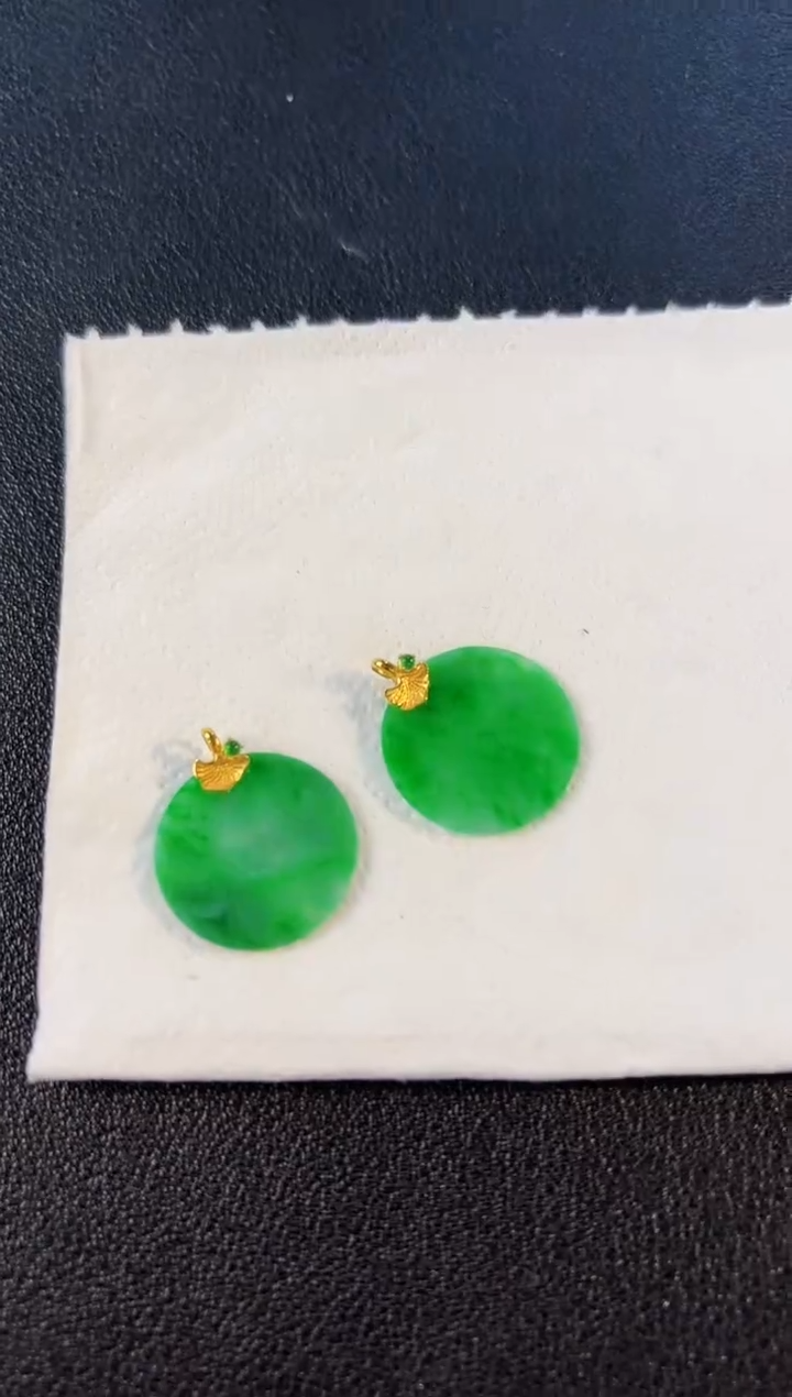 【闪购商品】翡翠颈饰18K金镶嵌缅料A货/多样性发货/一件