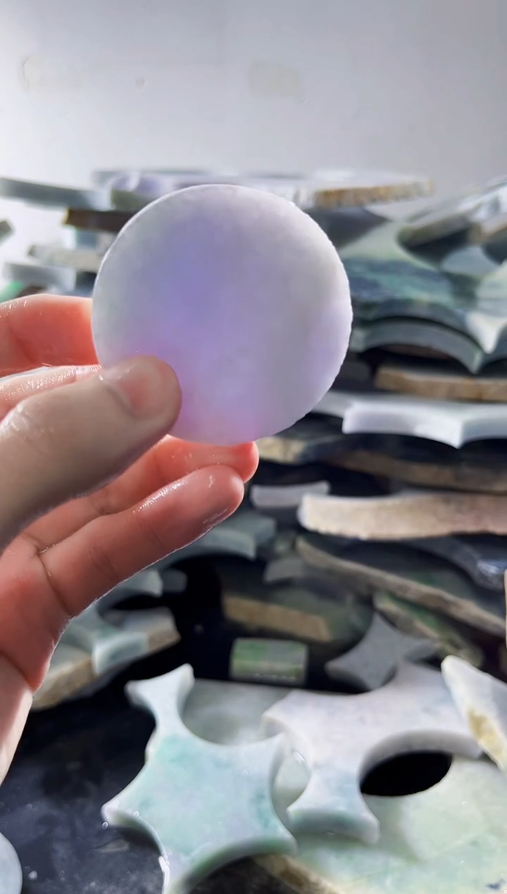 裸石翡翠缅甸翡翠A货文785