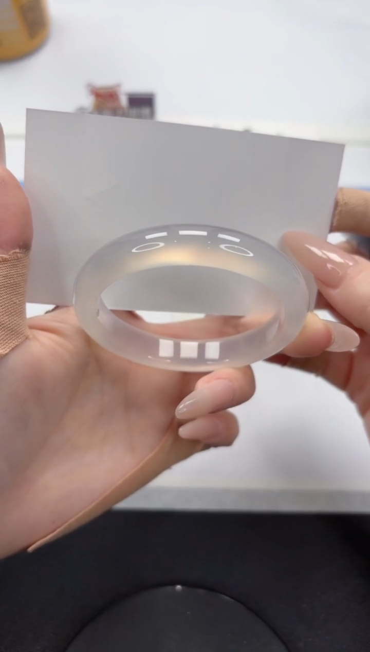 【闪购商品】石英质玉手镯未镶嵌A461-55.2