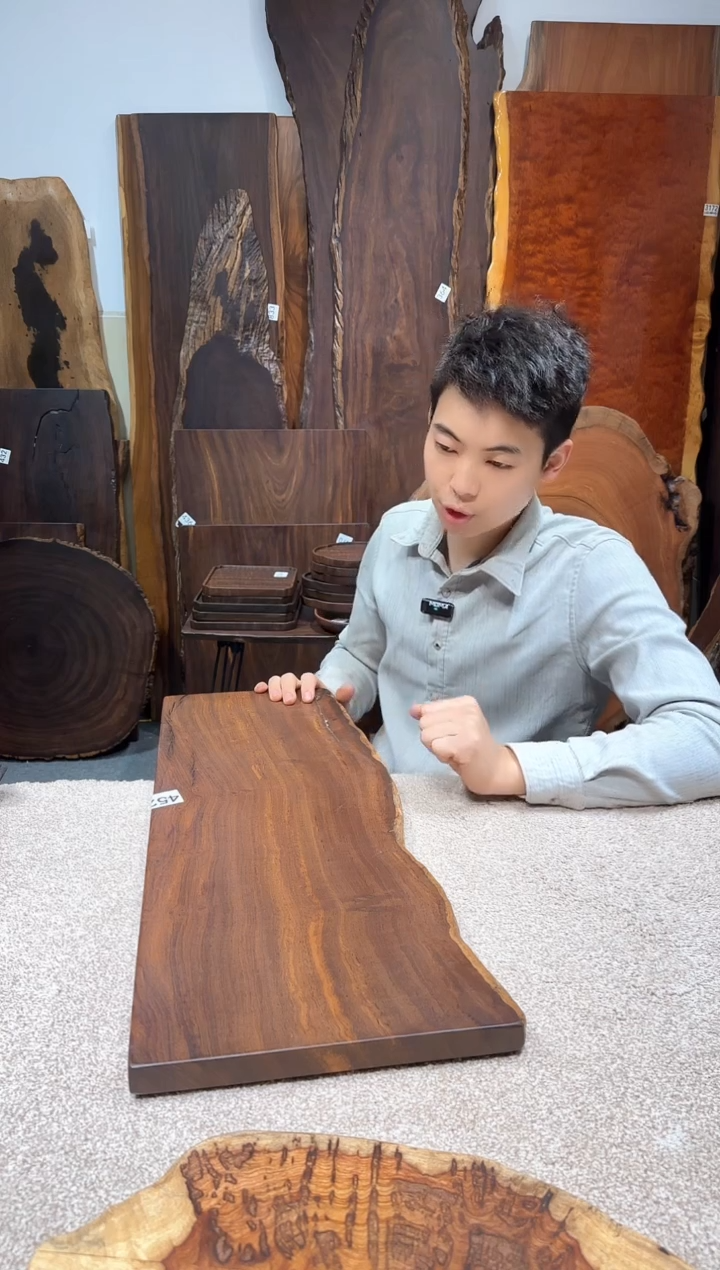 【闪购商品】风车木（黑檀木）尺寸68*24*2.5编号452