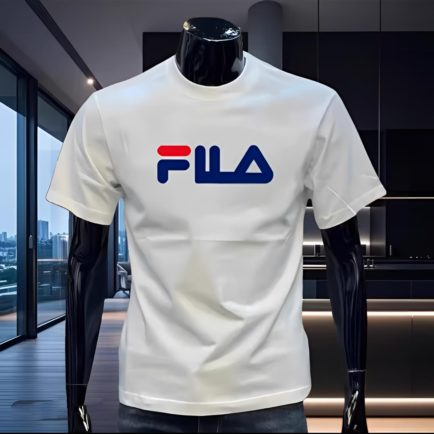 h[海外撤柜】F家经典大标新款纯棉短袖男女同款情侣装18