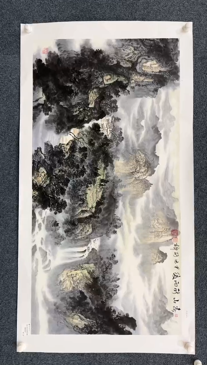 【闪购商品】国画2.23-艺术馆-颜新辉四尺79/128