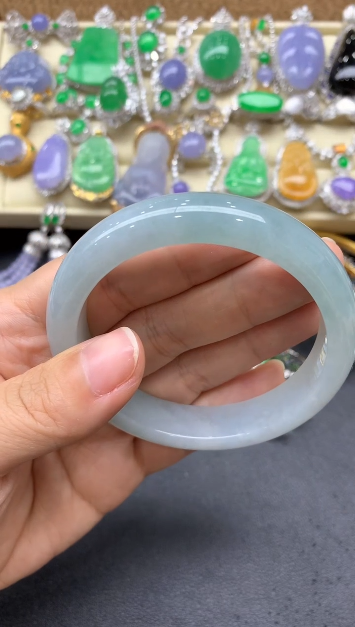 【闪购商品】翡翠手镯未镶嵌317-中国好珍宝