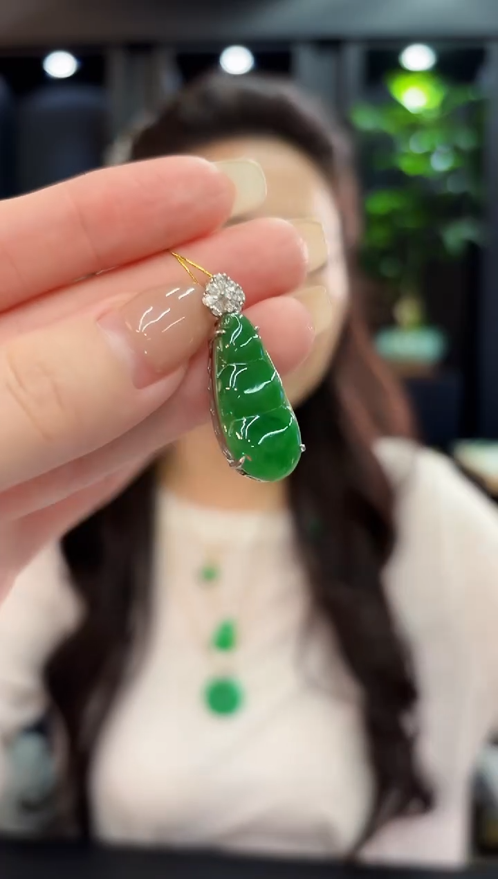 吊坠(不含链)未镶嵌翡翠 缅料A货/支持复检/一件