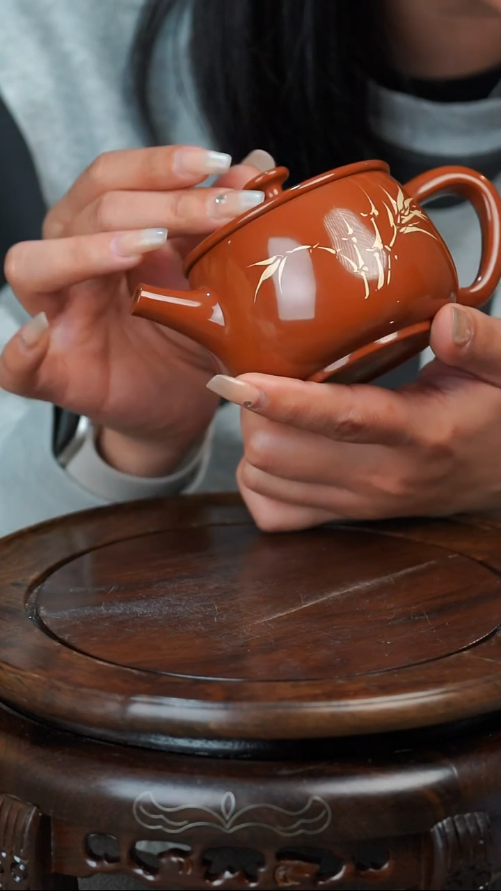 壶黄倩建水紫陶完品52