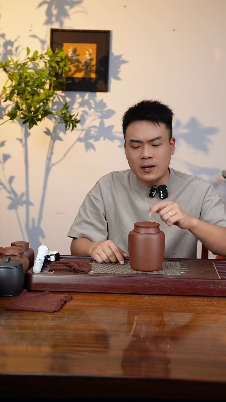 宜兴原矿紫砂茶叶罐