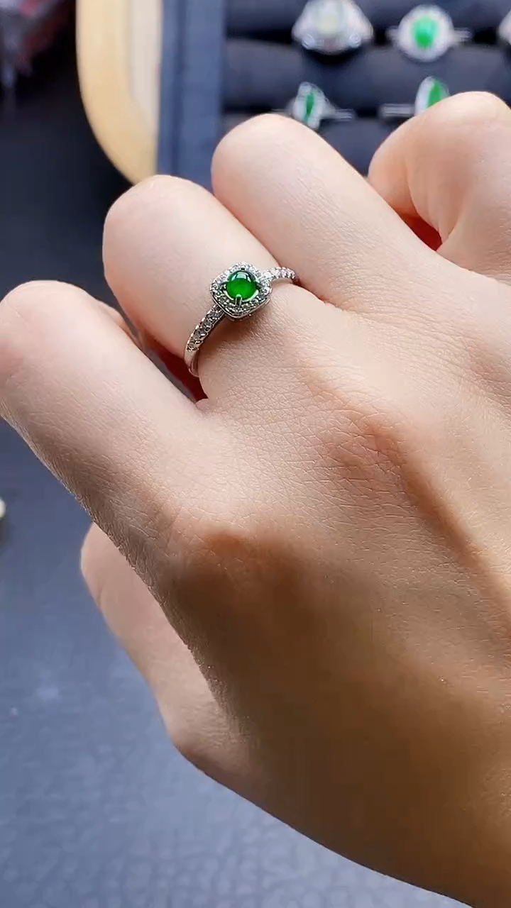 【闪购商品】翡翠戒指未镶嵌女款