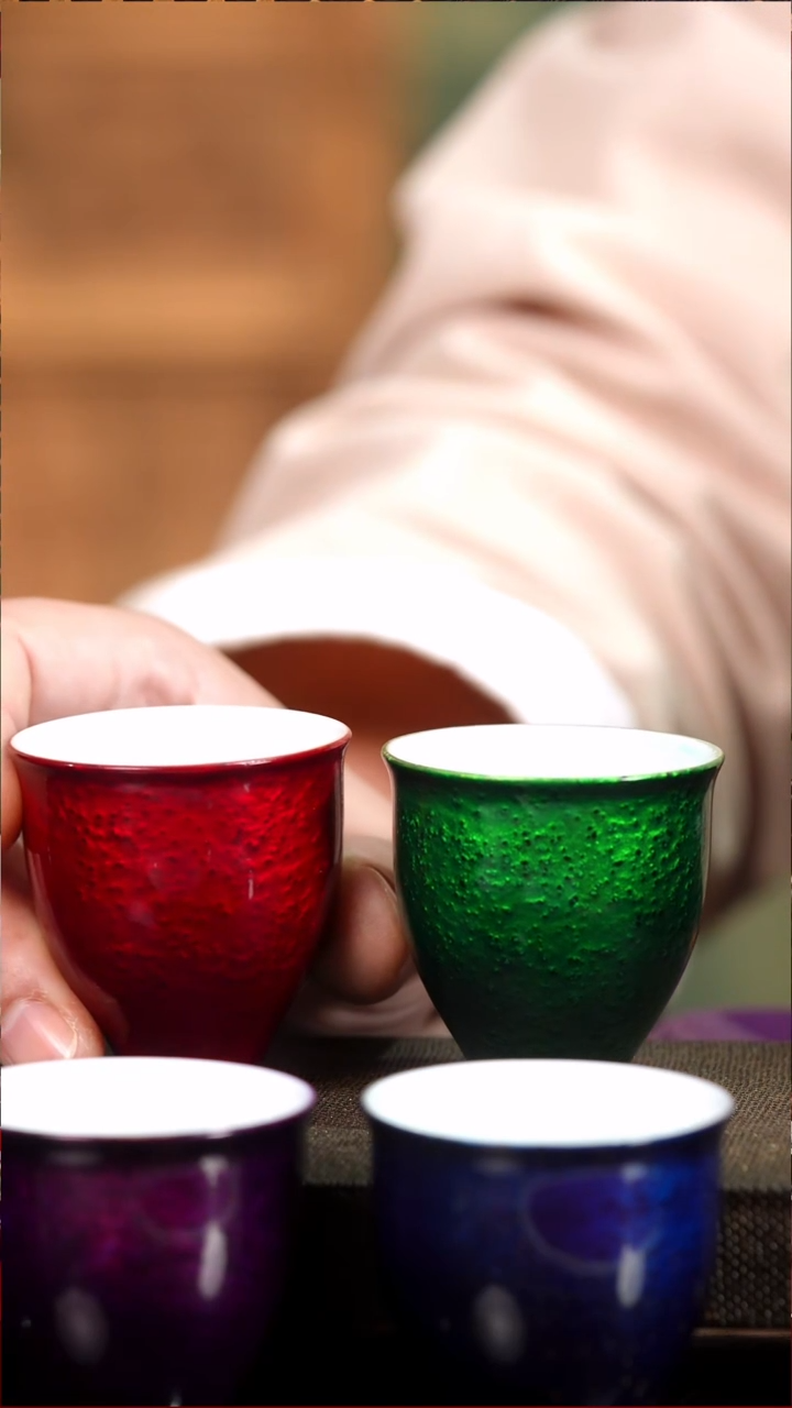 宝砂一口杯（下单备注颜色默认赤宝砂）-太古大漆