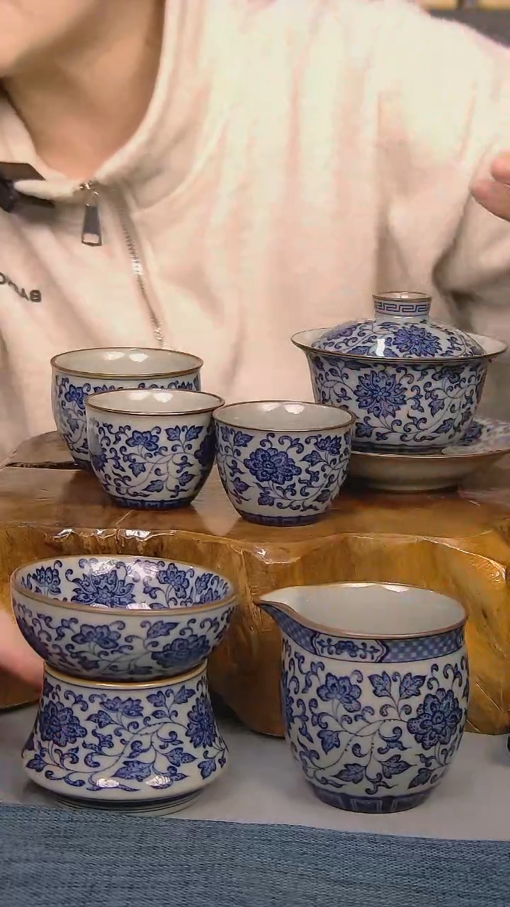 【闪购商品】简装家用款6件套 陶瓷家用茶具系列