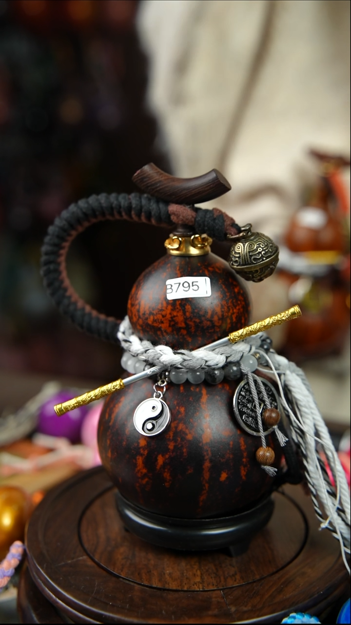 795号250ml左右非遗大漆酒葫芦