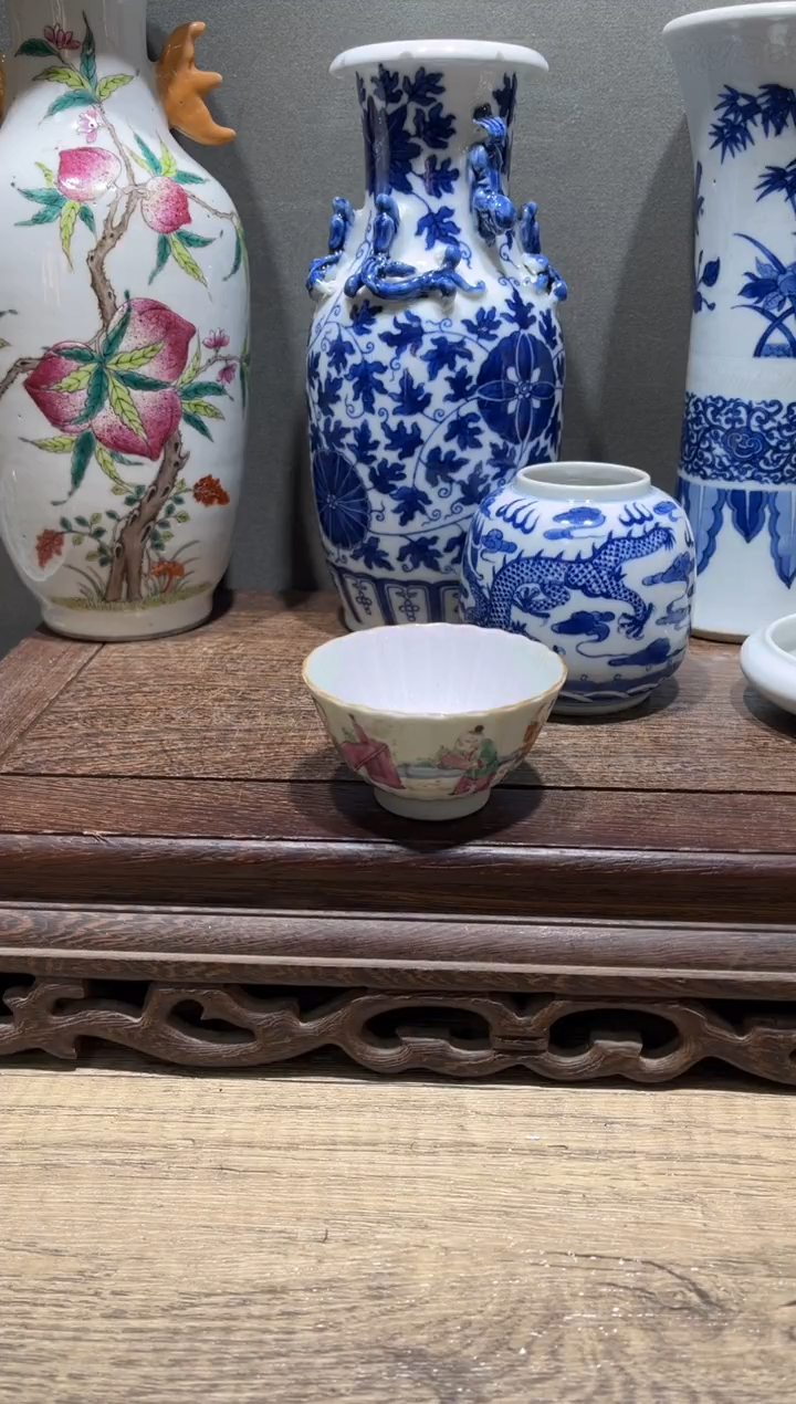 瓷片山*已A127 瓷器小摆件小摆件