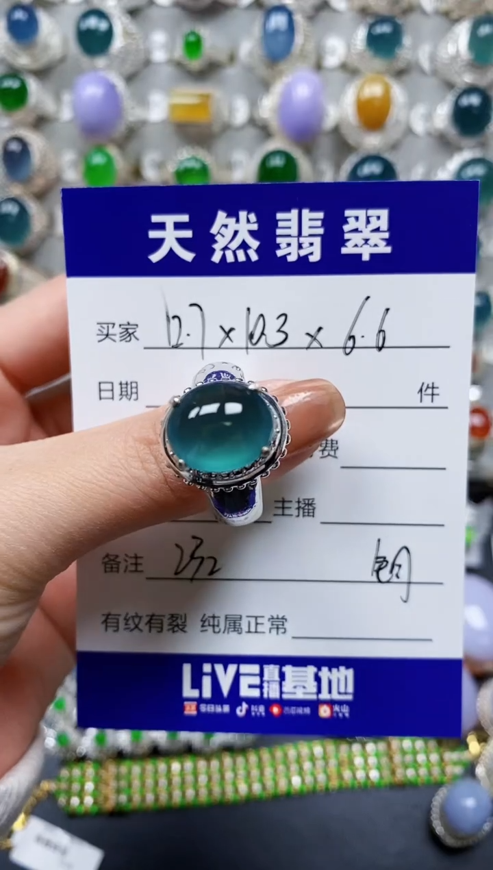 【闪购商品】翡翠戒指未镶嵌00000232