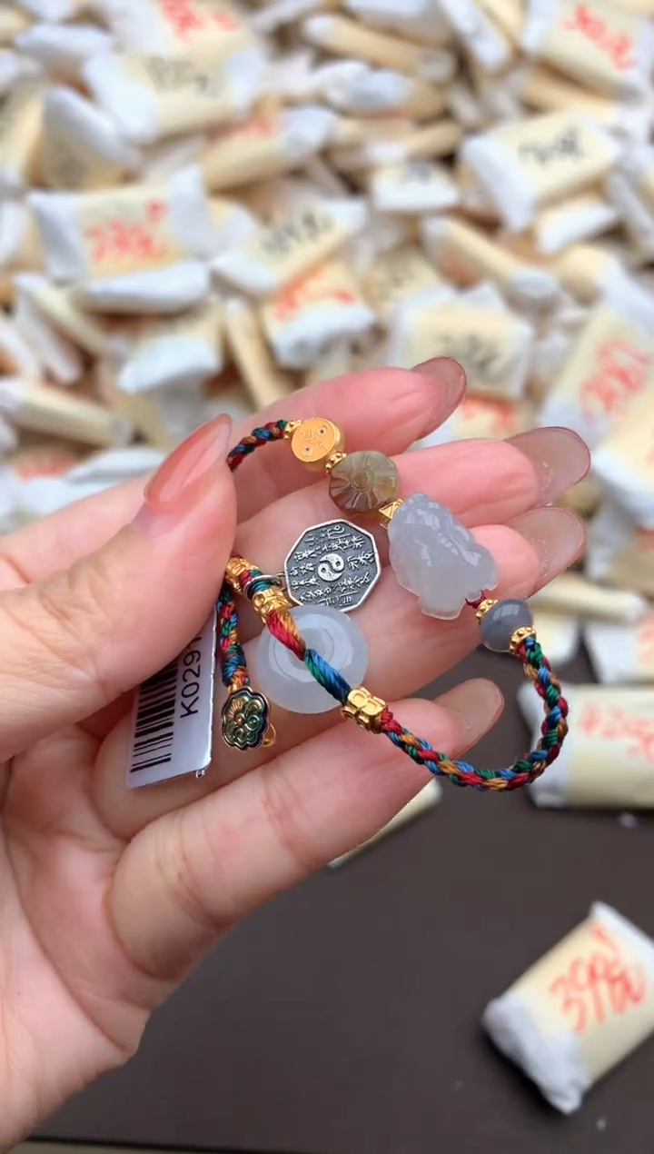 【闪购商品】翡翠挂件银S925镶嵌一36