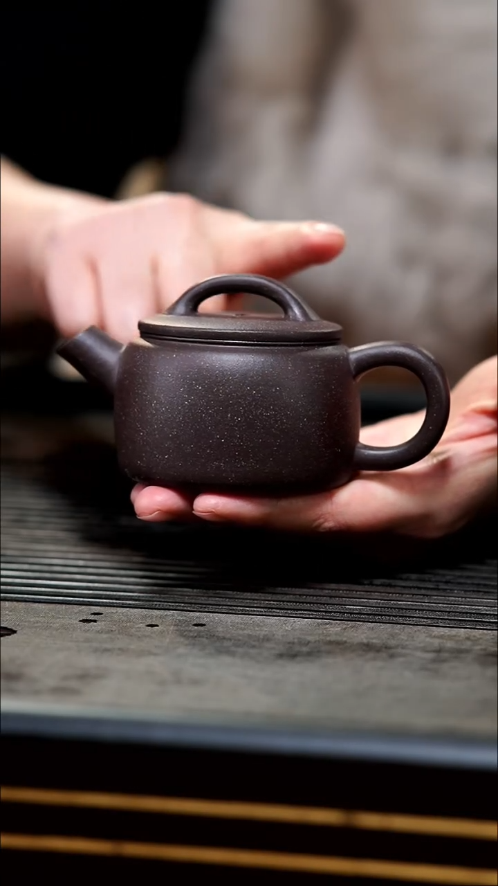 【闪购商品】紫砂茶壶白yu天青一号汉瓦140cc不包邮