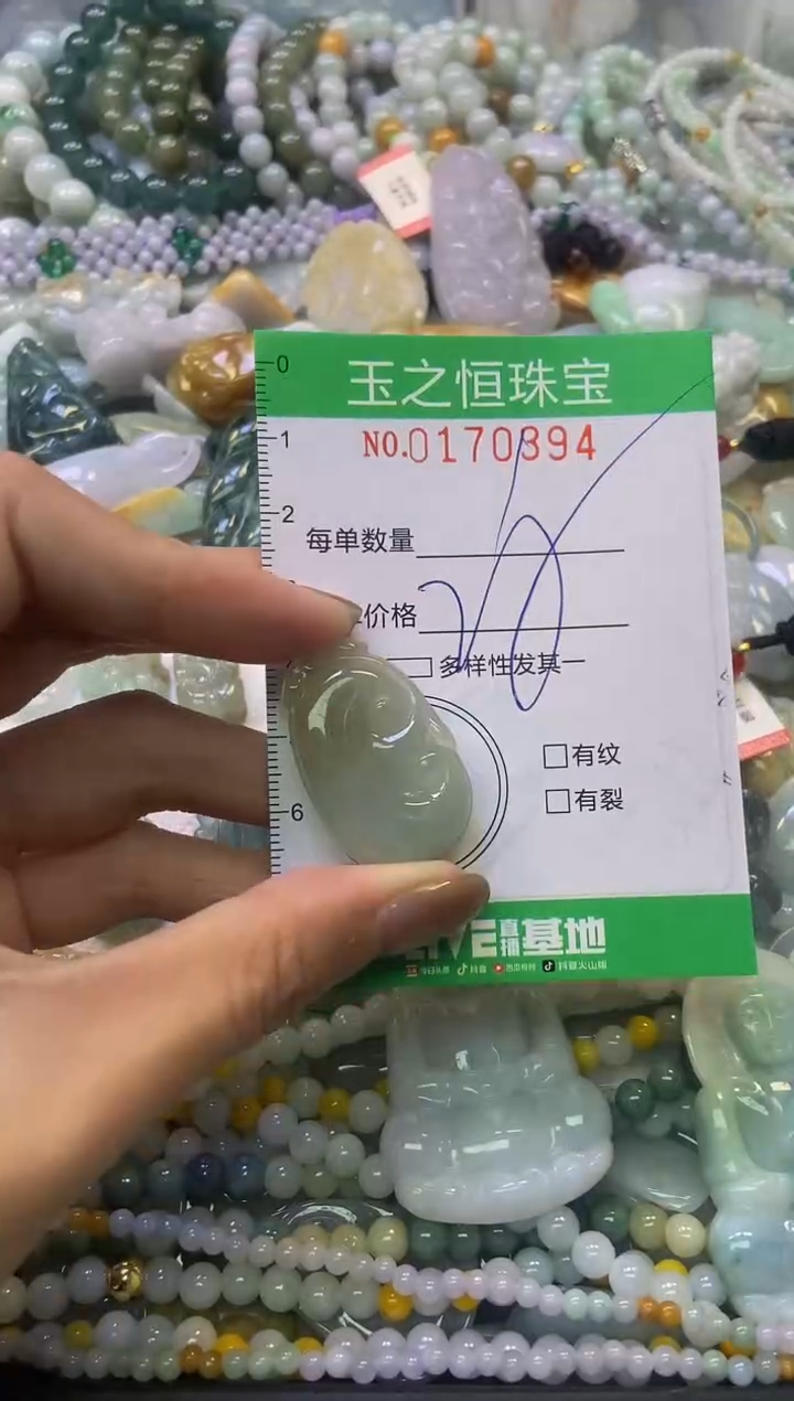 颈饰未镶嵌翡翠闪购0170394