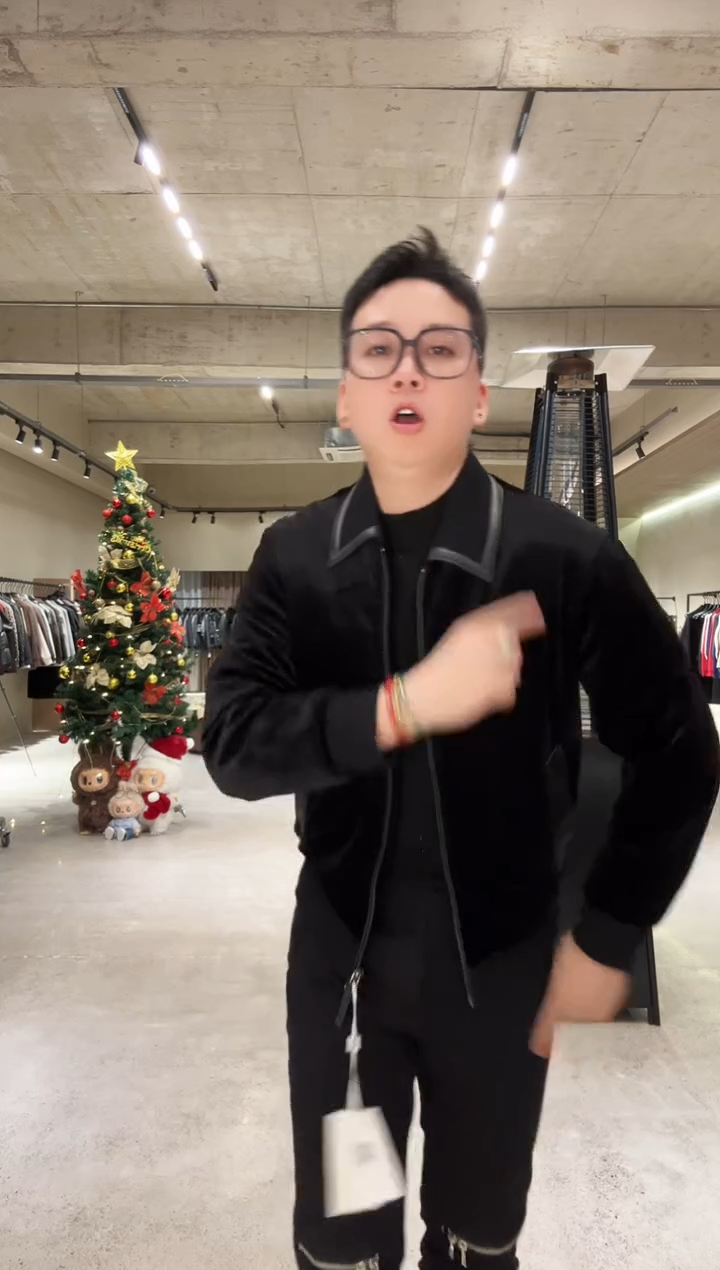 48码（125斤内）鹅绒拼皮夹克