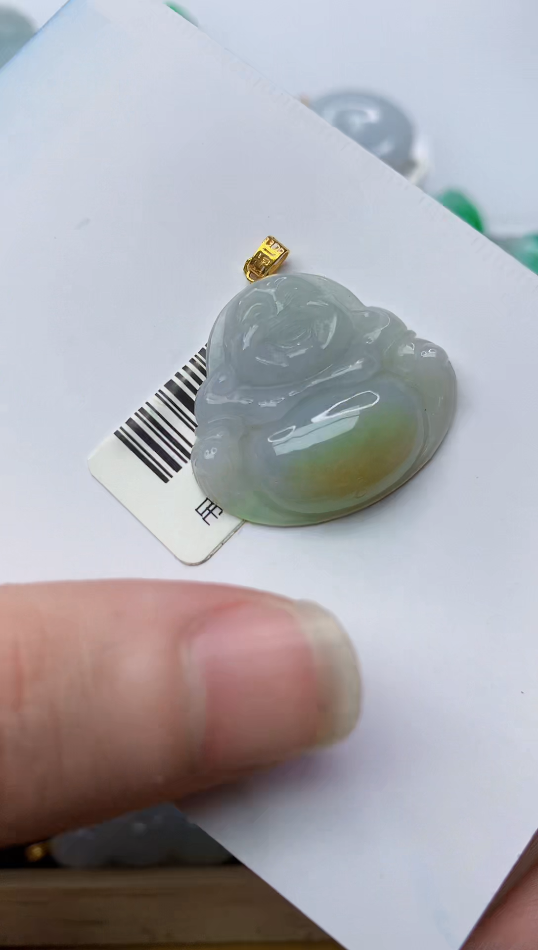 【闪购商品】翡翠颈饰18K金镶嵌8........