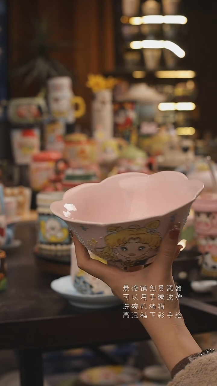 景德镇釉下彩绘设计师款式陶瓷