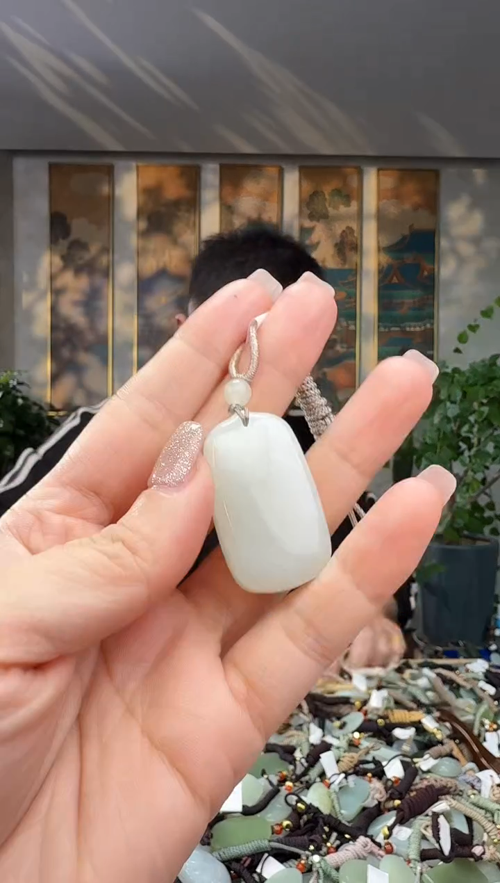 未镶嵌和田玉挂件拍一发一