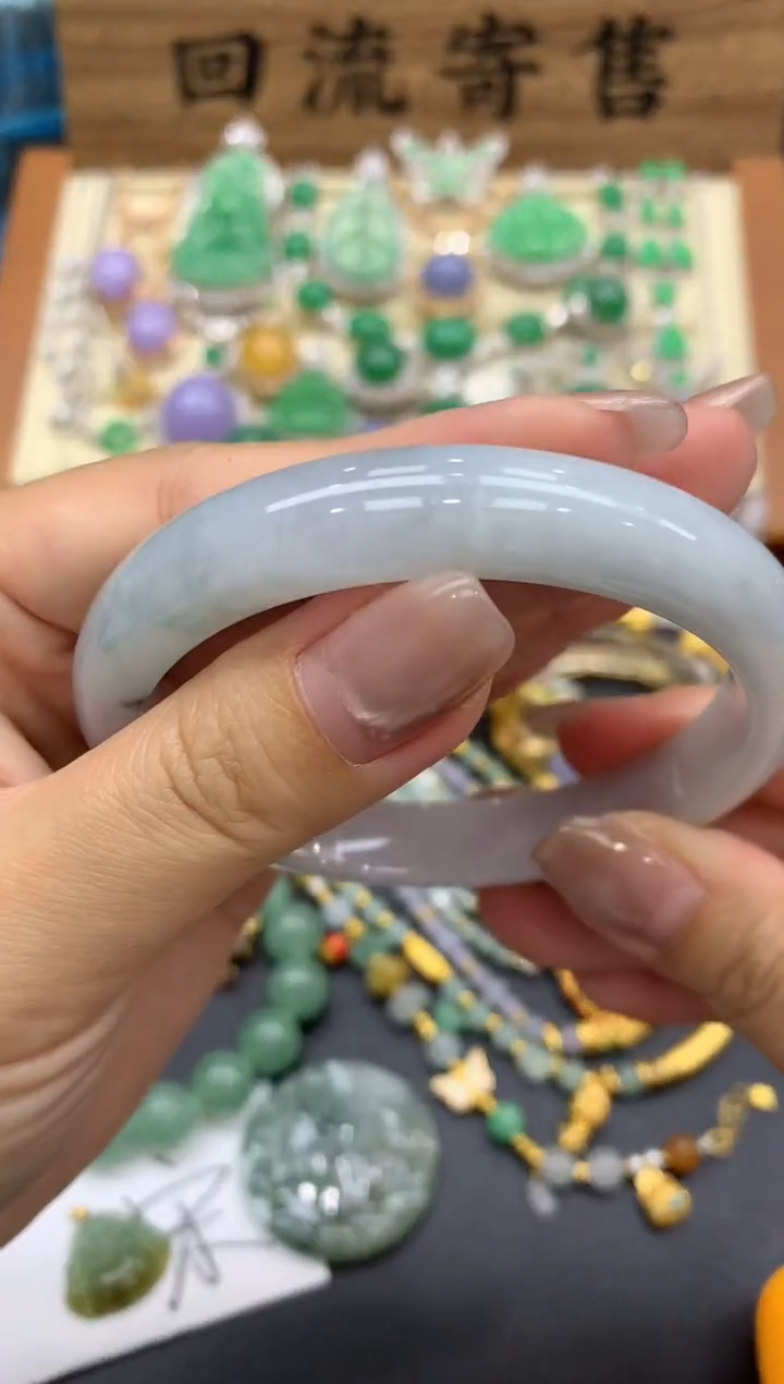 【闪购商品】翡翠手镯未镶嵌40-中国好珍宝