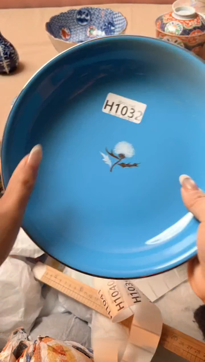 瓷片小*子瓷器瓷器H1032