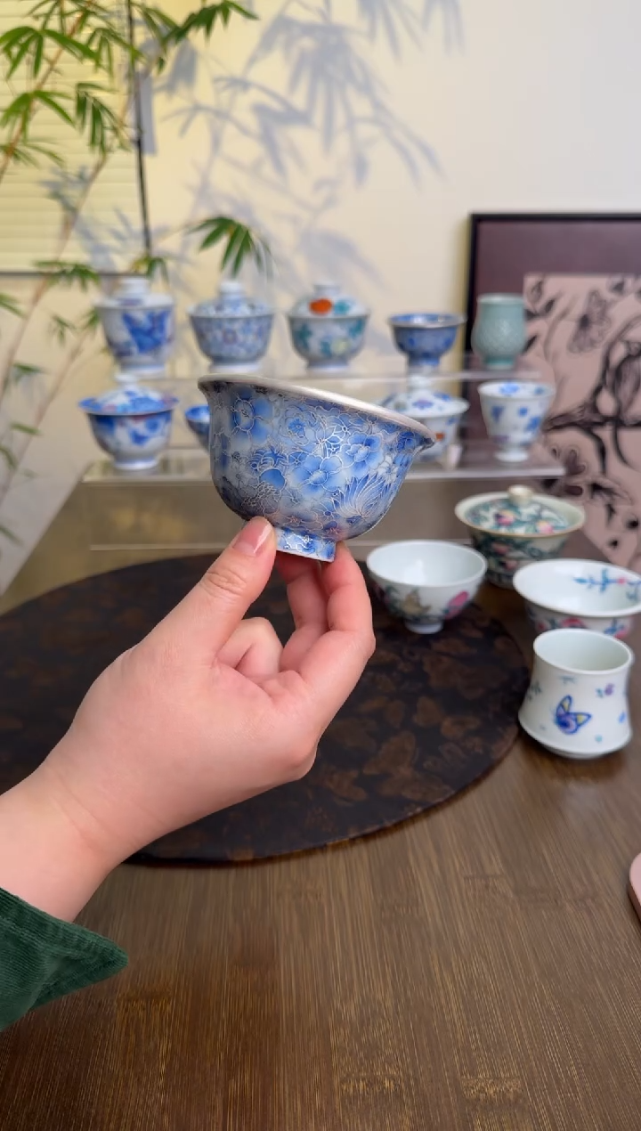 【闪购商品】景德镇手绘茶杯茶杯